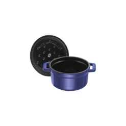 Staub Mini Cocotte 10 Cm, Rond(e), Bleu Intense, Fonte -Staub Cuisine 40510 262 0 5