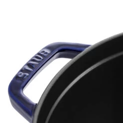 Staub Cocotte 22 Cm, Rond(e), Bleu Intense, Fonte -Staub Cuisine 40510 265 0 3