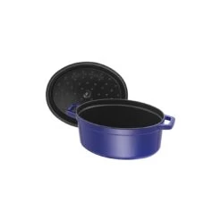 Staub Cocotte 29 Cm, Ovale, Bleu Intense, Fonte -Staub Cuisine 40510 288 0 5 1