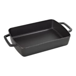 Staub Plat Empilable 30 X 20 Cm, Fonte