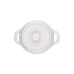 Staub Mini Cocotte 10 Cm, Rond(e), Blanc Pur, Céramique 9 Staub Mini Cocotte 10 Cm, Rond(e), Blanc Pur, Céramique -Staub Cuisine 40511 083 0 3