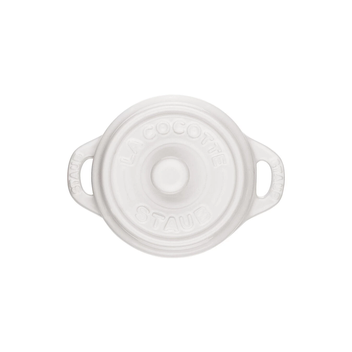 Staub Mini Cocotte 10 Cm, Rond(e), Blanc Pur, Céramique 5 Staub Mini Cocotte 10 Cm, Rond(e), Blanc Pur, Céramique – Image 3