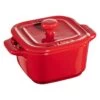 Staub Ensemble De Cocottes Avec Couvercle 2-pcs, Carré(e), Cerise, Céramique -Staub Cuisine 40511 098 0 2