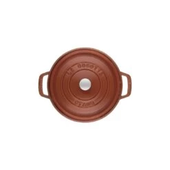 Staub Cocotte 28 Cm, Rond(e), Cannelle, Fonte -Staub Cuisine 40511 295 0 2 1