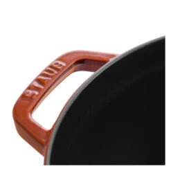 Staub Cocotte 28 Cm, Rond(e), Cannelle, Fonte -Staub Cuisine 40511 295 0 6 1