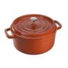 Staub Cocotte 24 Cm, Rond(e), Cannelle, Fonte -Staub Cuisine 40511 296 0 1