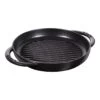 Staub Pure Gril 23 Cm, Rond(e), Noir, Fonte -Staub Cuisine 40511 520 0 1