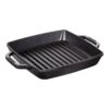 Staub Gril 23 Cm, Fonte, Noir