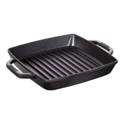 Staub Gril 23 Cm, Fonte, Noir