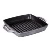 Staub Gril 23 Cm, Fonte, Gris Graphite