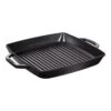 Staub Gril 33 Cm, Fonte, Noir