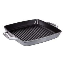 Staub Gril 33 Cm, Fonte, Gris Graphite