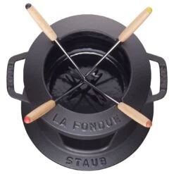 Staub Service à Fondue 16 Cm, Noir -Staub Cuisine 40511 970 0 3
