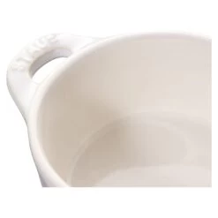 Staub Mini Cocotte 10 Cm, Rond(e), Blanc Ivoire, Céramique -Staub Cuisine 40511 997 0 5