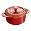 Staub Mini Cocotte 10 Cm, Rond(e), Cuivre Antique, Céramique -Staub Cuisine 40511 999 0 3