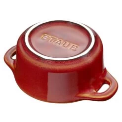 Staub Mini Cocotte 10 Cm, Rond(e), Cuivre Antique, Céramique -Staub Cuisine 40511 999 0 5