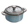 Staub Mini Cocotte 10 Cm, Rond(e), Turquoise Antique, Céramique -Staub Cuisine 40512 000 0 1