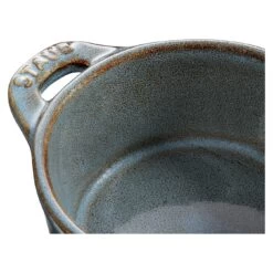 Staub Mini Cocotte 10 Cm, Rond(e), Turquoise Antique, Céramique -Staub Cuisine 40512 000 0 2