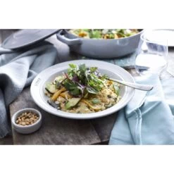 Staub Assiette 24 Cm, Céramique, Truffe Blanche -Staub Cuisine 424414245