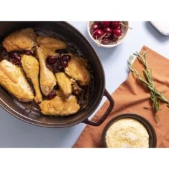 Staub Cocotte 33 Cm, Ovale, Grenadine, Fonte -Staub Cuisine 424420853