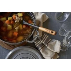 Staub Cocotte 24 Cm, Rond(e), Gris Graphite, Fonte -Staub Cuisine 424424407