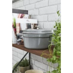 Staub Cocotte 16 Cm, Rond(e), Gris Graphite, Fonte -Staub Cuisine 750032229