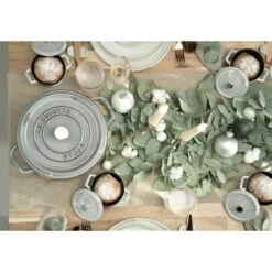 Staub Cocotte 26 Cm, Rond(e), Gris Graphite, Fonte -Staub Cuisine 750047422