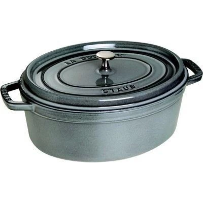 Cocotte Ovale En Fonte Staub 31 Cm Gris Graphite 3 Cocotte Ovale En Fonte Staub 31 Cm Gris Graphite