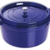 Cocotte Ronde En Fonte émaillée Staub Bleu Intense 26cm -Staub Cuisine cocotte ronde en fonte emaillee staub bleu intense 26cm 63bd3d6f8825f