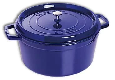 Cocotte Ronde Staub En Fonte 22 Cm Bleu Intense 3 Cocotte Ronde Staub En Fonte 22 Cm Bleu Intense