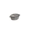 STAUB Cocotte Fonte Ovale 15 Cm Gris Graphite 0,6 L -Staub Cuisine staub cocotte fonte ovale 15 cm gris graphite 06 l