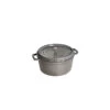 STAUB Cocotte Fonte Ronde 14 Cm Gris Graphite 0,8 L -Staub Cuisine staub cocotte fonte ronde 14 cm gris graphite 08 l