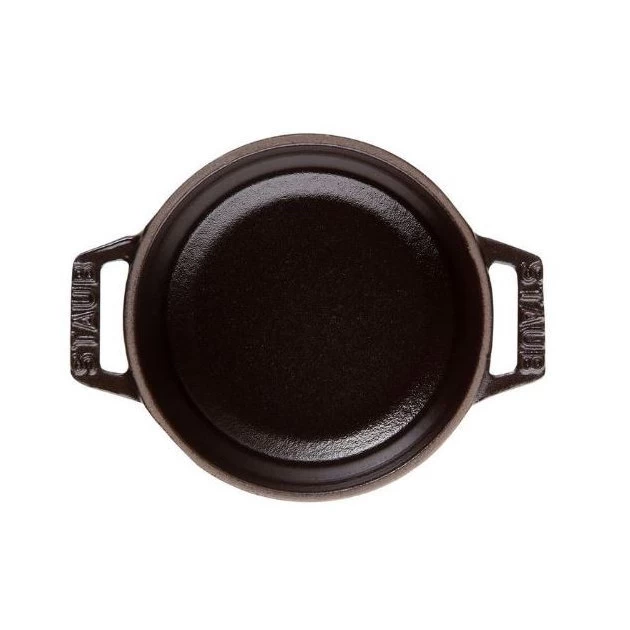 STAUB Cocotte Fonte Ronde 16 Cm Noir Mat 1,2 L 4 STAUB Cocotte Fonte Ronde 16 Cm Noir Mat 1,2 L – Image 2