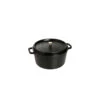 STAUB Cocotte Fonte Ronde 16 Cm Noir Mat 1,2 L -Staub Cuisine staub cocotte fonte ronde 16 cm noir mat 12 l