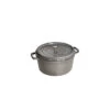 STAUB Cocotte Fonte Ronde 18 Cm Gris Graphite 1,7 L