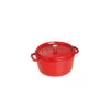 STAUB Cocotte Fonte Ronde 18 Cm Rouge Cerise 1,7 L -Staub Cuisine staub cocotte fonte ronde 18 cm rouge cerise 17 l