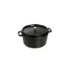 STAUB Cocotte Fonte Ronde 22 Cm Noir Mat 2,6 L -Staub Cuisine staub cocotte fonte ronde 22 cm noir mat 26 l
