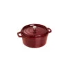 STAUB Cocotte Fonte Ronde 24 Cm Grenadine Majolique 3,8 L