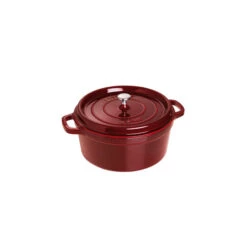 STAUB Cocotte Fonte Ronde 24 Cm Grenadine Majolique 3,8 L