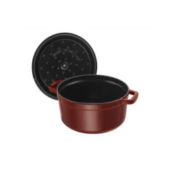 STAUB Cocotte Fonte Ronde 24 Cm Grenadine Majolique 3,8 L -Staub Cuisine staub cocotte fonte ronde 24 cm grenadine majolique 38 l 3