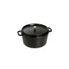 STAUB Cocotte Fonte Ronde 24 Cm Noir Mat 3,8 L -Staub Cuisine staub cocotte fonte ronde 24 cm noir mat 38 l