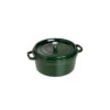STAUB Cocotte Fonte Ronde 24 Cm Vert Basilic Majolique 3,8 L -Staub Cuisine staub cocotte fonte ronde 24 cm vert basilic majolique 38 l