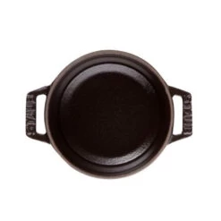STAUB Cocotte Fonte Ronde 26 Cm Noir Mat 5,2 L -Staub Cuisine staub cocotte fonte ronde 26 cm noir mat 52 l 1