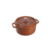 STAUB Cocotte Fonte Ronde 28 Cm Cannelle Majolique 6,7 L