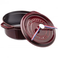 STAUB Cocotte Fonte Ronde 28 Cm Grenadine Majolique 6,7 L -Staub Cuisine staub cocotte fonte ronde 28 cm grenadine majolique 67 l 2