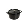 STAUB Cocotte Fonte Ronde 30 Cm Noir Mat 8,35 L -Staub Cuisine staub cocotte fonte ronde 30 cm noir mat 835 l