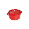 STAUB Cocotte Fonte Ronde 30 Cm Rouge Cerise 8,35 L -Staub Cuisine staub cocotte fonte ronde 30 cm rouge cerise 835 l